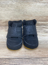 Jordan Black Crib Booties sz 3c