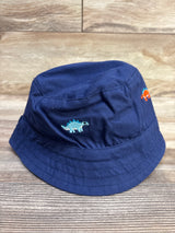 Dinosaur Bucket Hat Navy, One Size