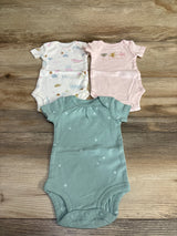Just One You 3pk Beach Bodysuit Mint sz Newborn