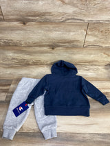 NEW Champion 2pc Pullover Hoodie & Joggers Navy sz 18m - Me n Mommy To Be