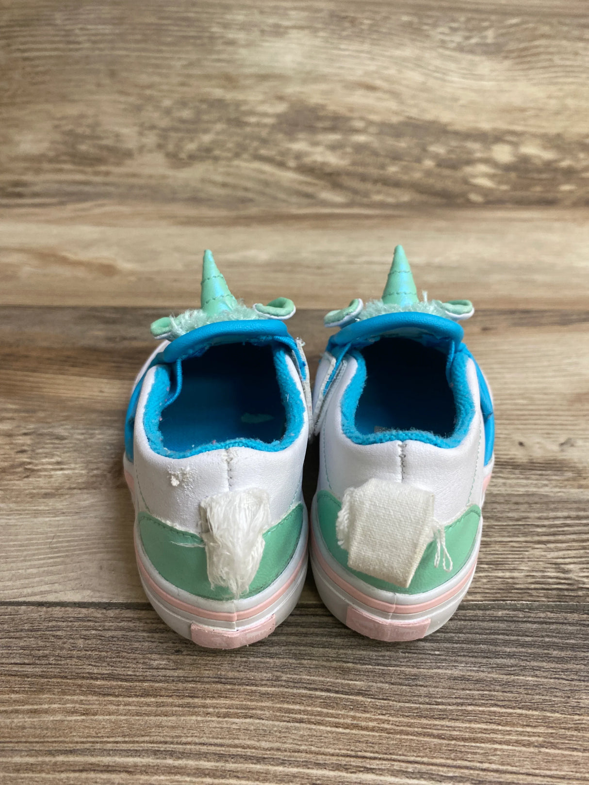 Vans Slip-On V Unicorn Sneakers White sz 6c