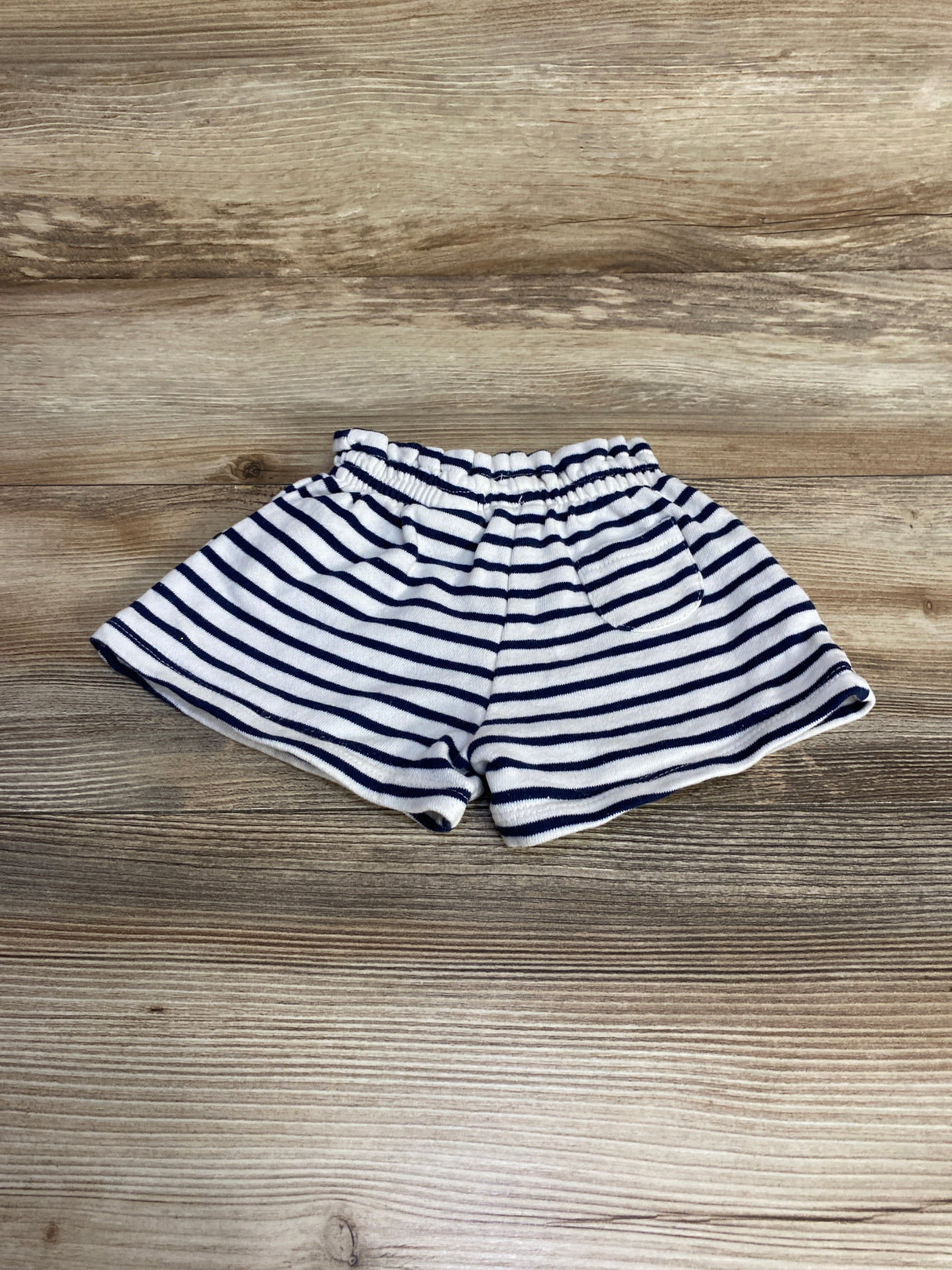 Zara Striped Shorts White sz 12-18m