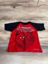 Marvel The Amazing Spiderman Shirt Red sz 2T