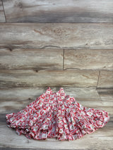 Oilily Vintage Floral Medallions Sleeveless Dress Red sz 3/4