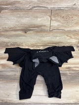 Bat Winged Coverall Black sz 18-24m