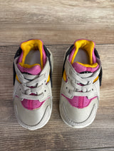 Nike Huarache Run TD 'Light Bone University Gold Pink' Sneakers sz 5c