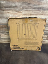 BalanceFrom Easy Walk-Thru Baby Gate White 29.1-38.5"