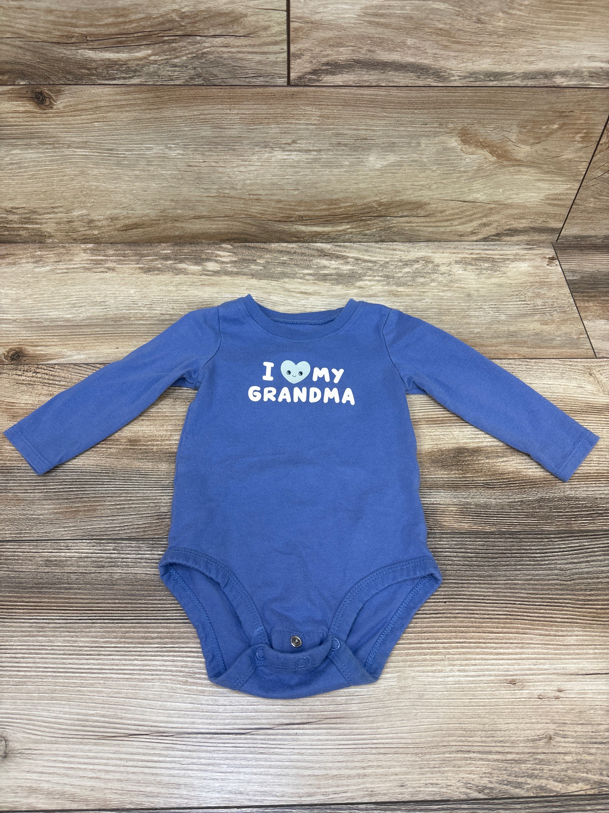 Carter's Grandma Bodysuit Blue sz 9m