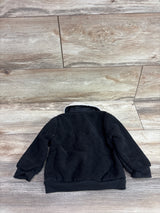 Shein Corduroy Sherpa Lined Button-Up Jacket Black sz 9-12m