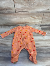 Old Navy Leaf Sleeper Orange sz 0-3m