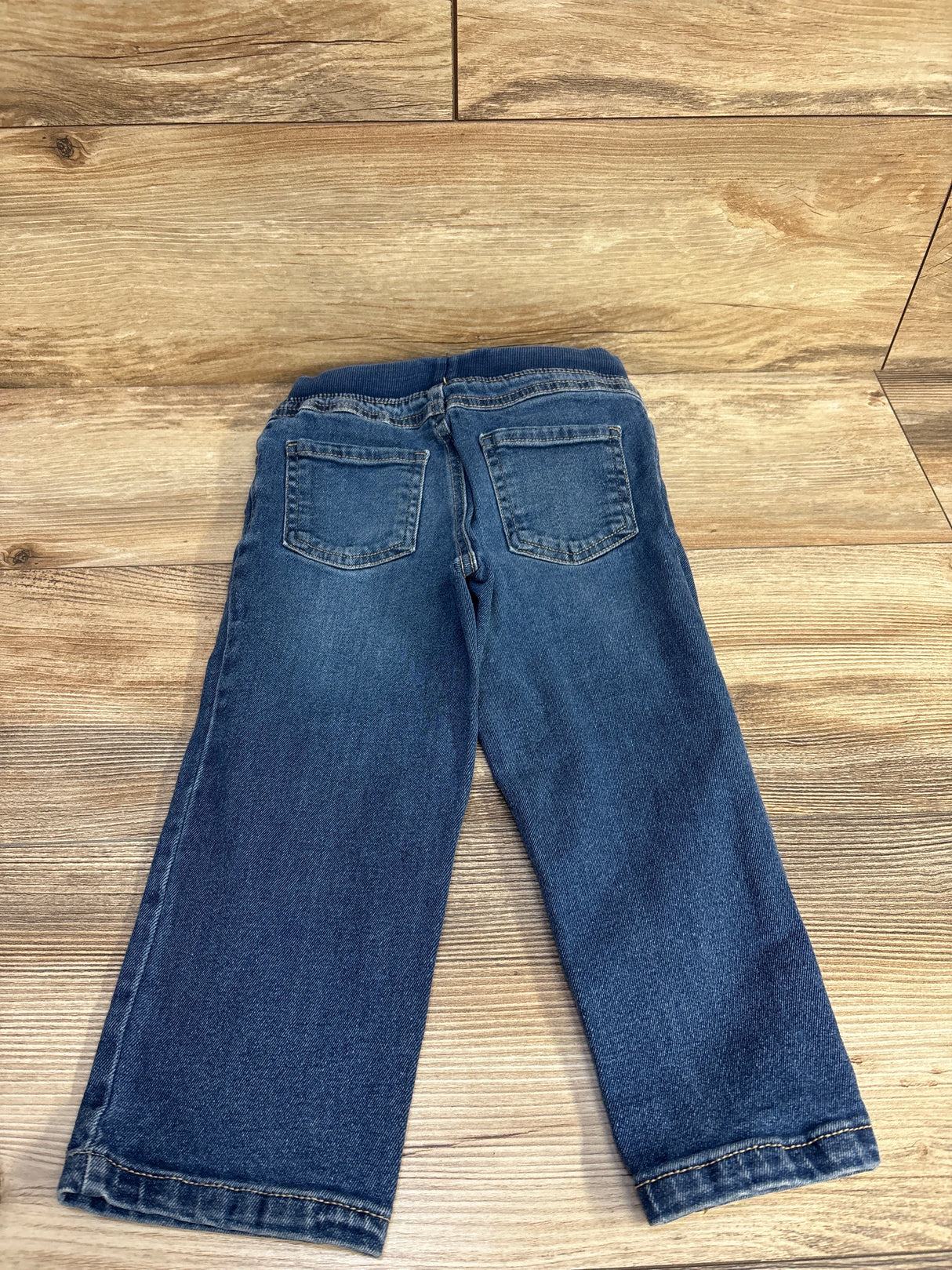 Okie Dokie Drawstring Jeans Blue sz 3T - Me n Mommy To Be