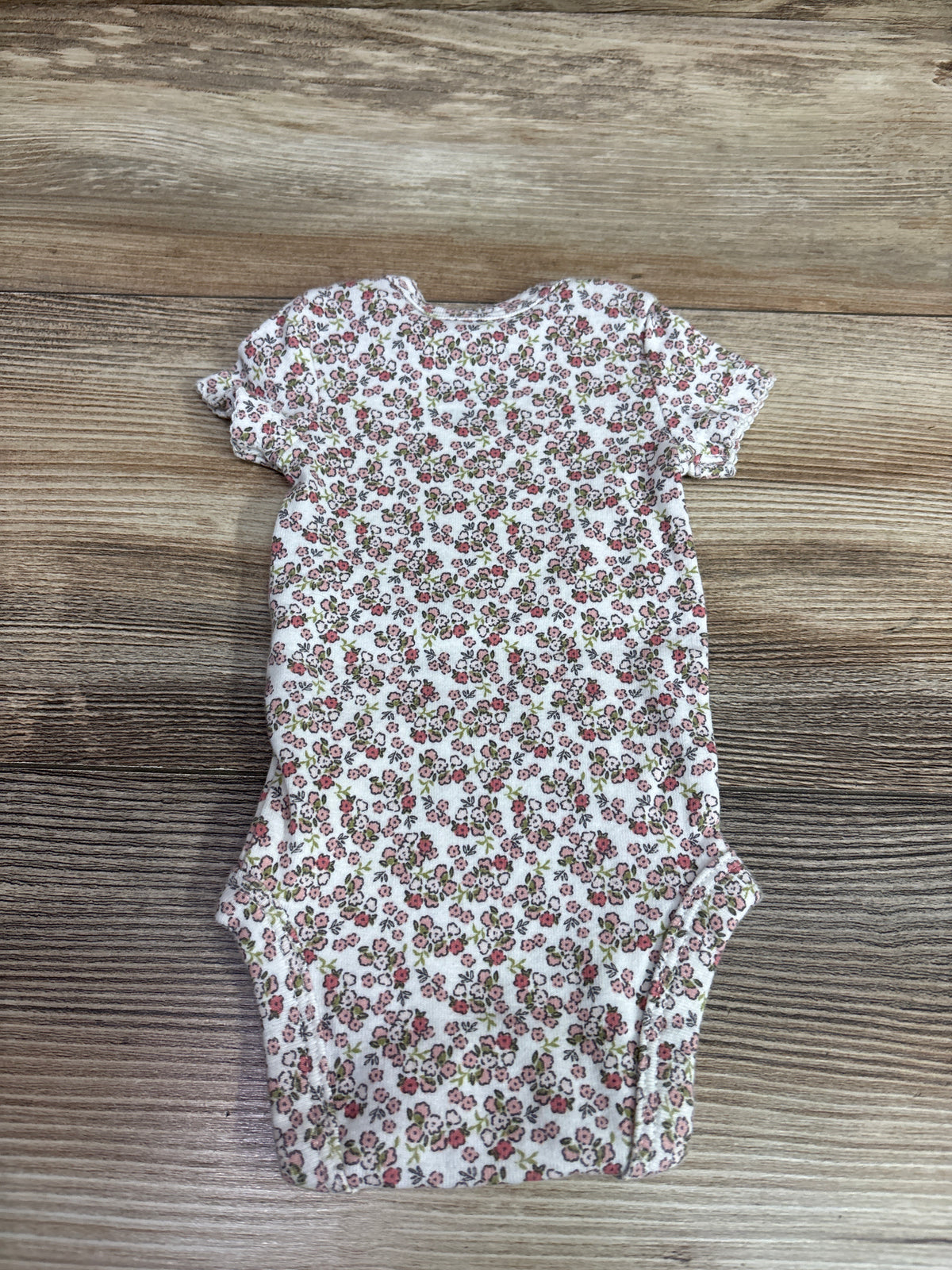 Child Of Mine Floral Bodysuit White sz Preemie