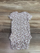 Child Of Mine Floral Bodysuit White sz Preemie