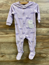 Carter's Blanket Sleeper Purple sz 18m