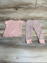 Carter's 2pc Off To Dream-Land Pajama Set Pink sz 12m