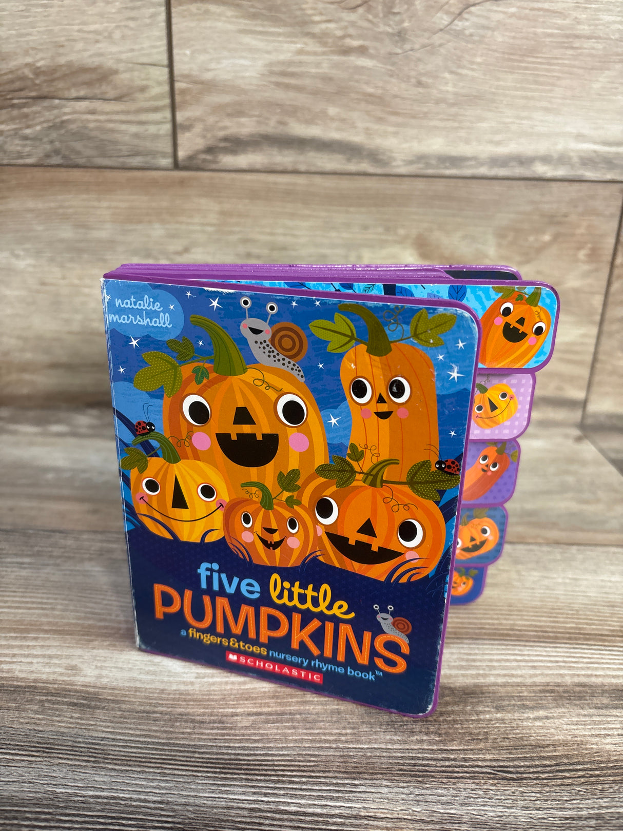 Five Little Pumpkins: A Fingers & Toes Nursery Rhyme Board Book
