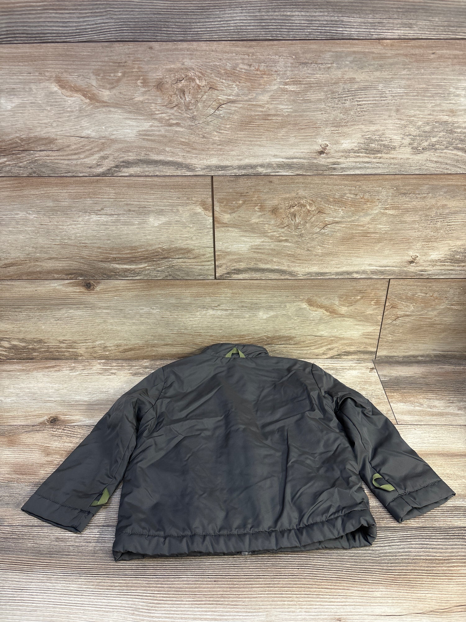 Cat & Jack Lined Windbreaker Jacket Green sz 3T