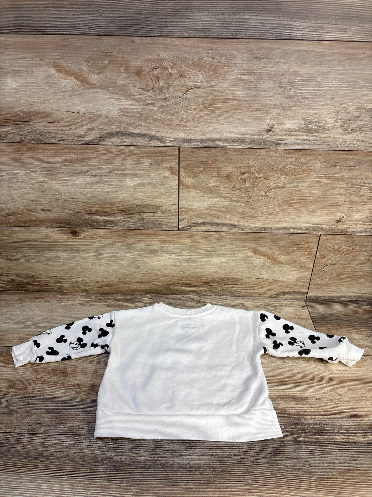 Disney Junior Mickey Mouse Xo Sweatshirt Cream sz 18m