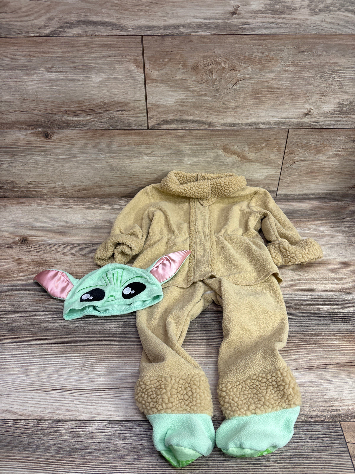 Jazwares Costumes 2pc Star Wars Grogu Costume Tan sz 6-12m