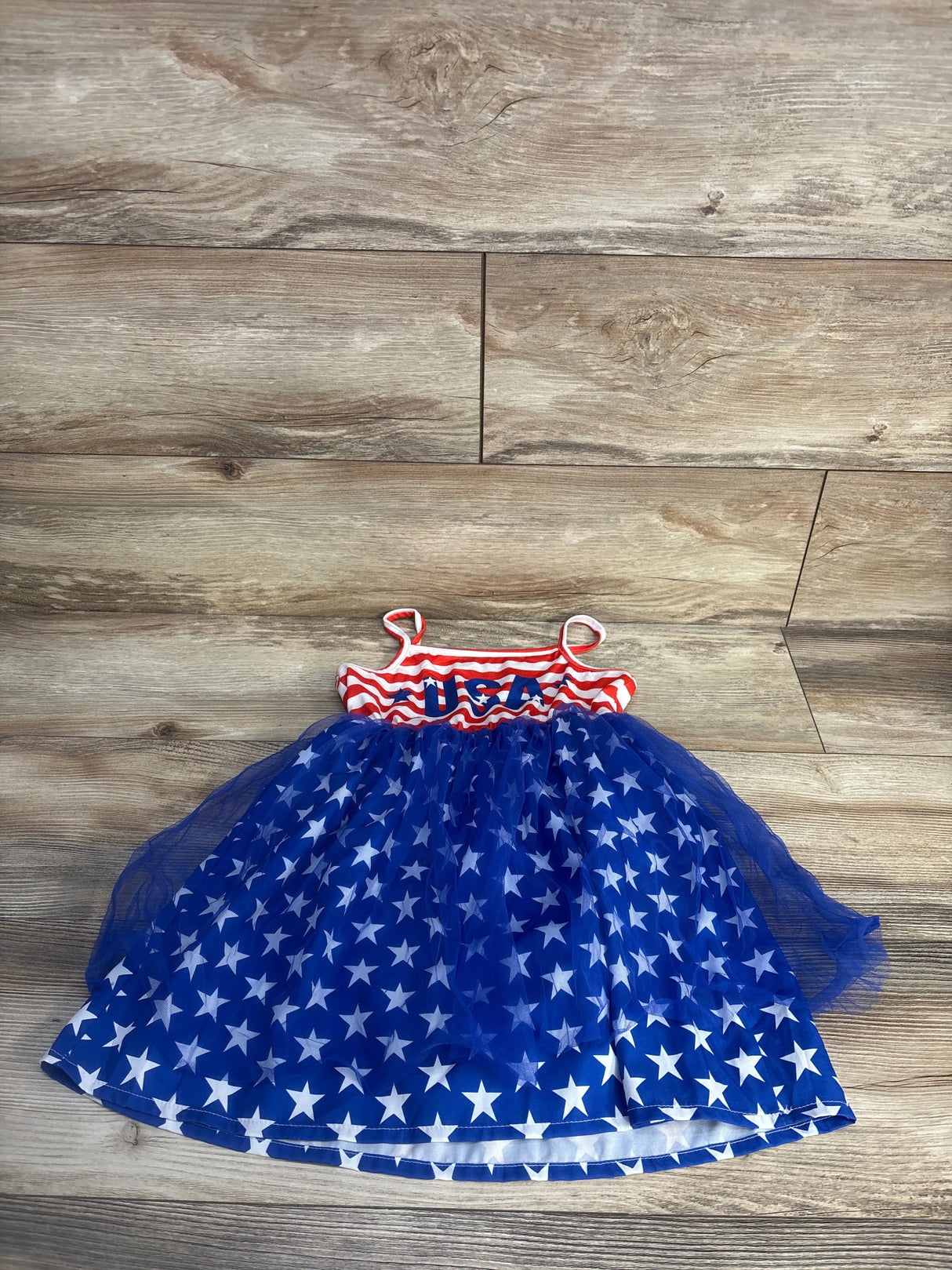 USA Tulle Sleeveless Dress Red sz 5-6T