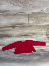 Mayoral Swiss Dot Knit Cardigan Red sz 4-6m