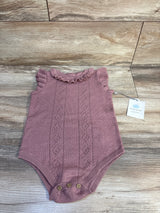NEW Cloud Island Tank Sweater Romper Mauve sz 24m