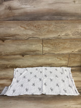 Amazing Baby Muslin Swaddle Blanket in Zebra Print White