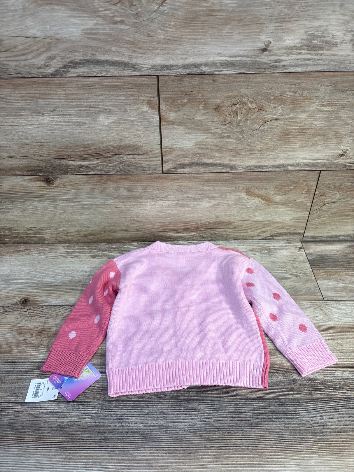 NEW Disney Minnie Mouse Cardigan Sweater Pink sz 18m