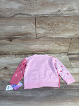 NEW Disney Minnie Mouse Cardigan Sweater Pink sz 18m