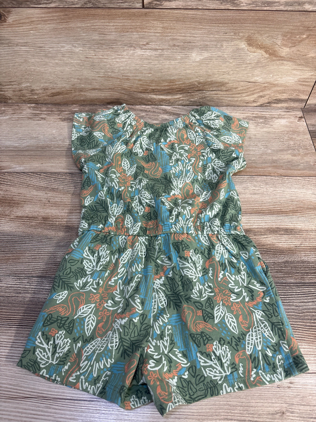 Joe Fresh Shortie Romper Green sz 4T