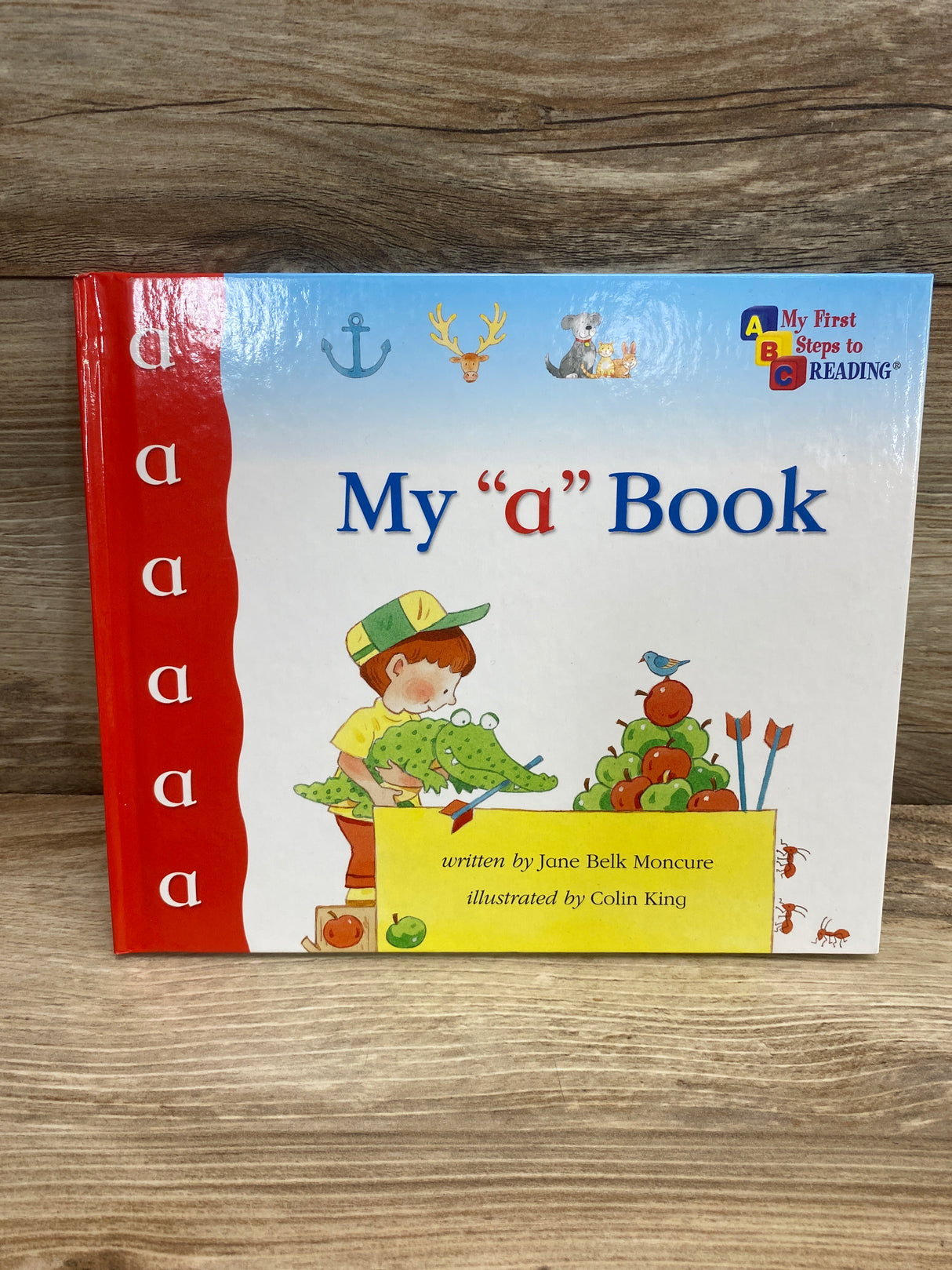 ABC My First Steps To Reading My "a" Book Hardcover By Jane Belk Moncure