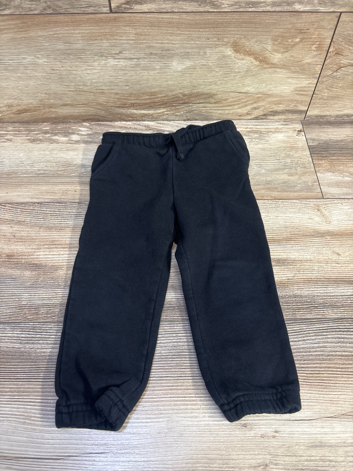 Cat & Jack Drawstring Joggers Black sz 2T
