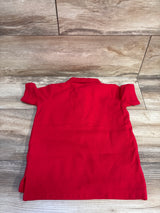French Toast School Uniform Pique Polo Shirt Red sz 4T