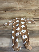 Just One You Blanket Sleeper Brown sz 9m