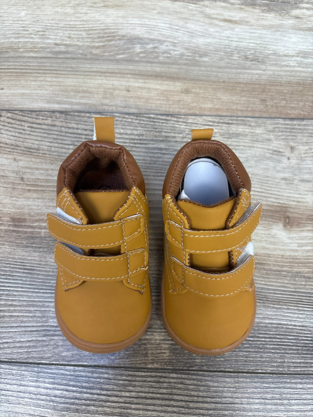 Generic Rubber Sole Boots Brown sz 1c