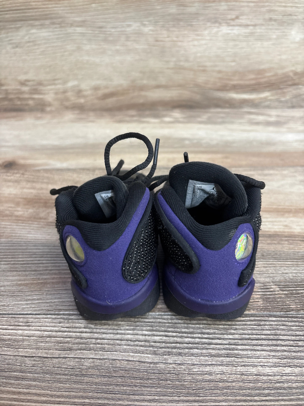 Air Jordan 13 Retro TD 'Court Purple' Sneakers sz 6c