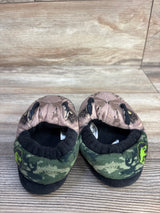 Jurassic World T-Rex Slippers Brown sz 7/8c
