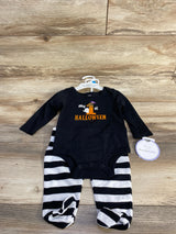 NEW Koala Baby 2pc My 1st Halloween Bodysuit & Pants Black sz 3-6m - Me n Mommy To Be