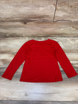 NEW Nickelodeon PAW Patrol 'Deck the Paws' Long Sleeve Shirt Red sz 4T