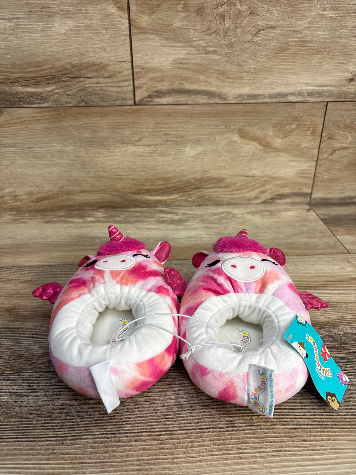 NEW Jazwares Squismallow Slippers Pink sz 11/12c