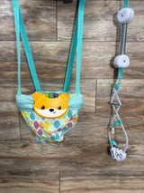 Infantino 2-in-1 Music & Lights Doorway Jumper, Fox