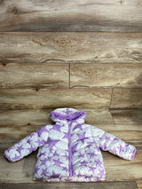 Swiss Tech Puffer Jacket Purple Stars sz 12m