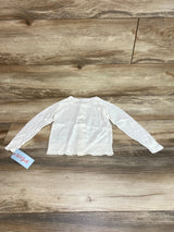 NEW Cat & Jack White Pointelle Button-Up Cardigan sz 2T