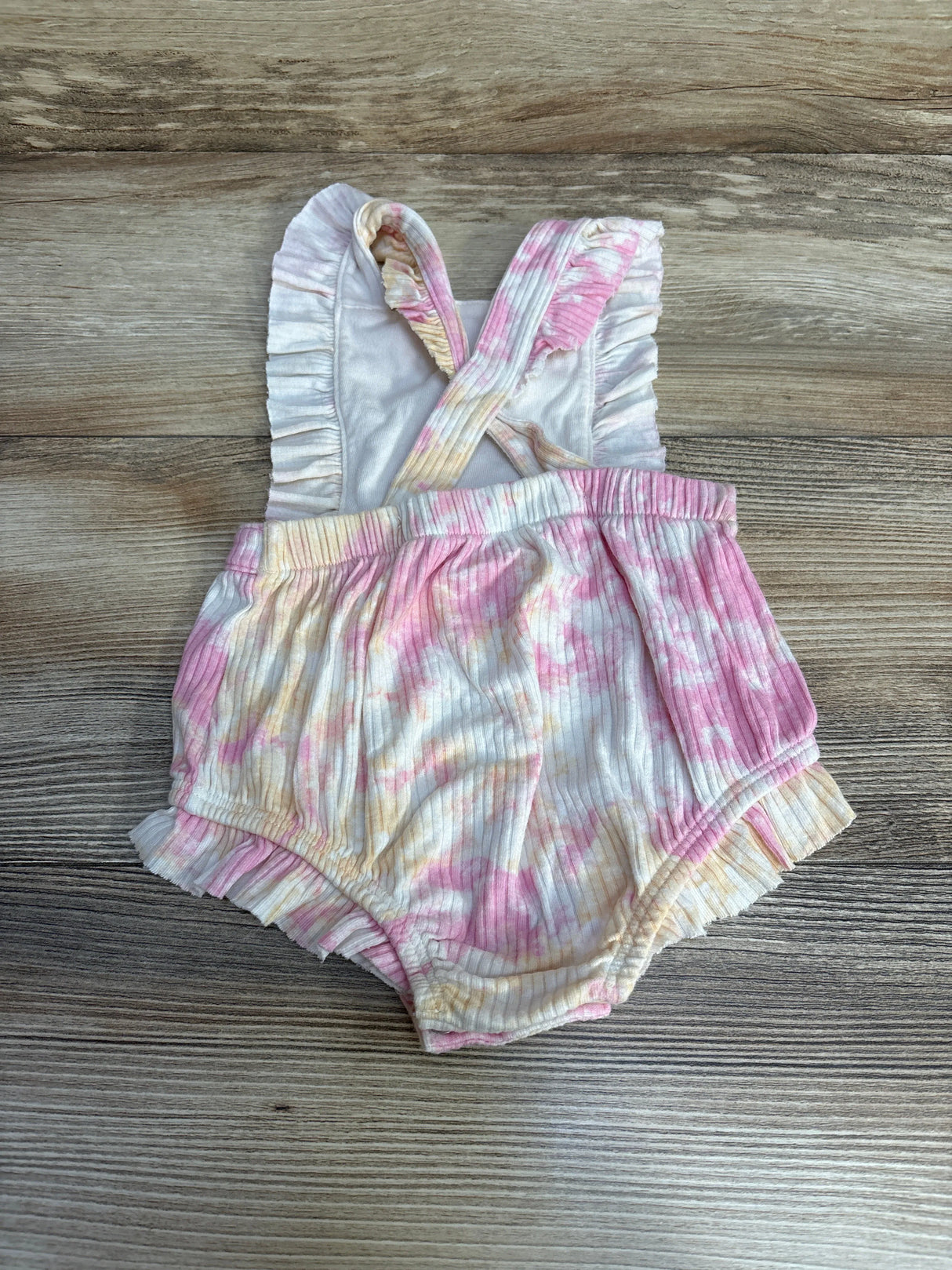 Cat & Jack Tie-Dye Romper Pink sz 6-9m - Me n Mommy To Be