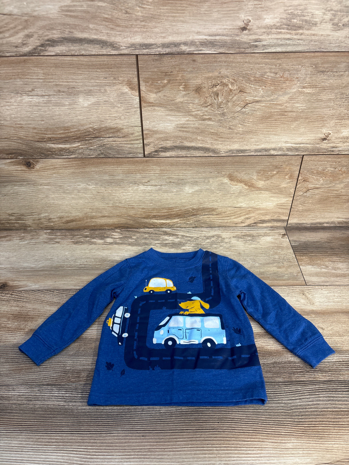 Carter's Long Sleeve Shirt Blue sz 12m