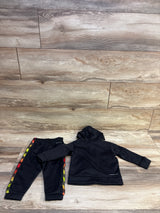 Nike 2pc Tricot Therma-Fit Hooded Tracksuit Set Black sz 12m