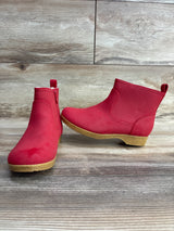NWOT Cat & Jack Etta Boots Red sz 12c