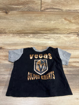 NHL Vegas Golden Knights Shirt Black sz 24m