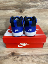 NEW Nike Court Borough Mid 2 TD 'Black Game Royal' Sneakers sz 5c