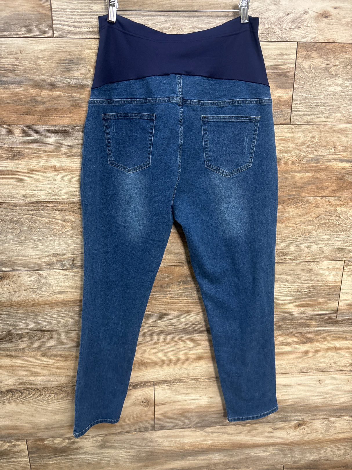 Distressed Maternity Jeans Blue sz XXL